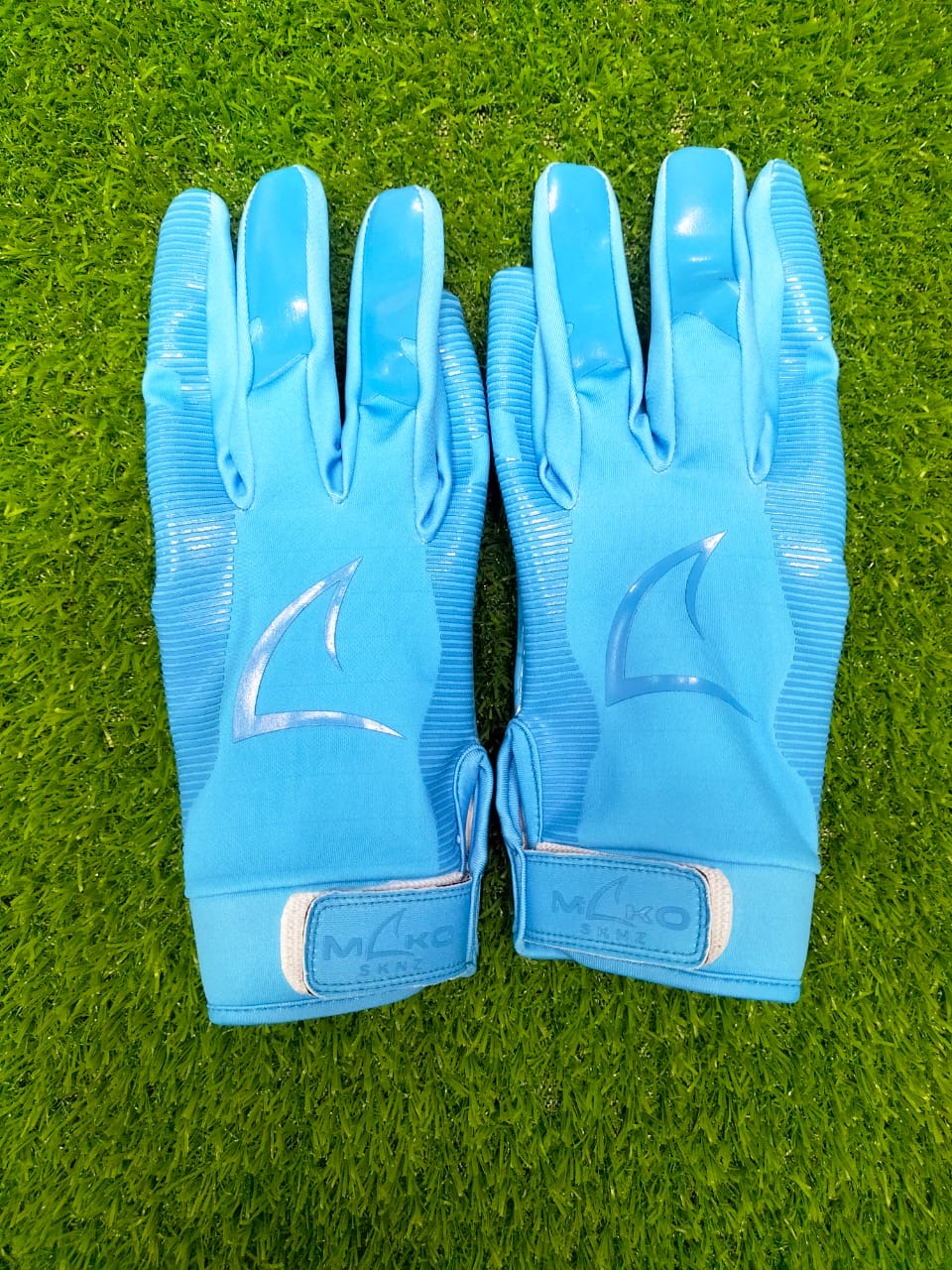 MAKO Shark Bite Receiver Glove - OCEAN BLUE